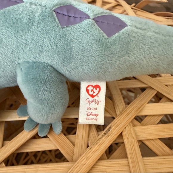NWT TY Beanie Baby BRUNI the Salamander 2019 Disney Frozen 2 6 Inch - Picture 4 of 6